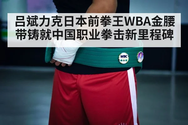 吕斌力克日本前拳王WBA金腰带铸就中国职业拳击新里程碑